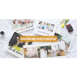 Premium Photobook, Hardcover, Square 12x12, 30 Pages